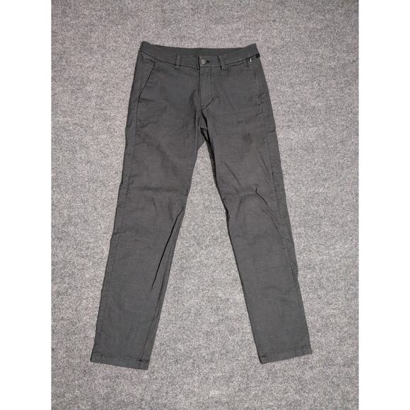 Lululemon Commission Pants Mens Size 30x30 Slim Black
